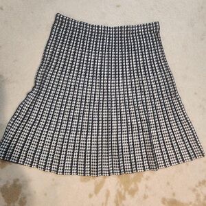 Max Studio Monochrome Patterned Midi Skirt